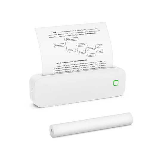 PrintEase: Portable Bluetooth Thermal Mini A4 Printer