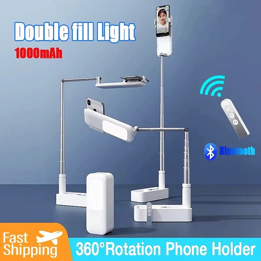 LivePro™ Mobile Phone Holder with Bluetooth Control Tripod Stand