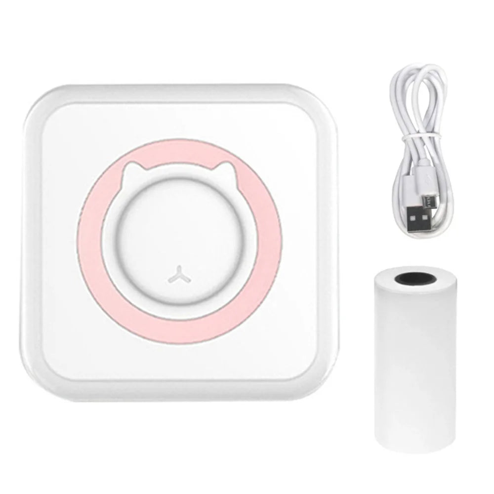 SnapPrint™ Portable Mini Bluetooth Printer for Instant Photo & Note Printing