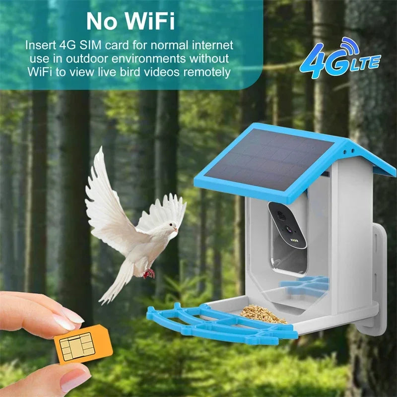 Smart Bird Feeder with Camera - unimarketstore.com