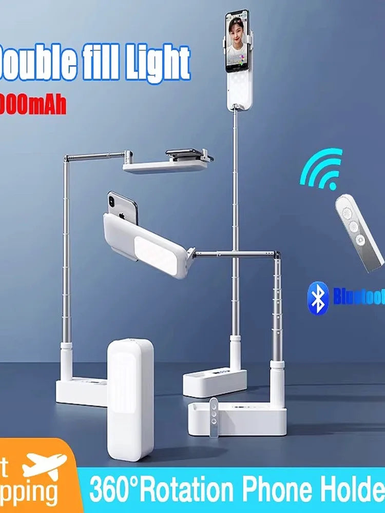 Soporte para teléfono móvil LivePro™ con trípode y control Bluetooth