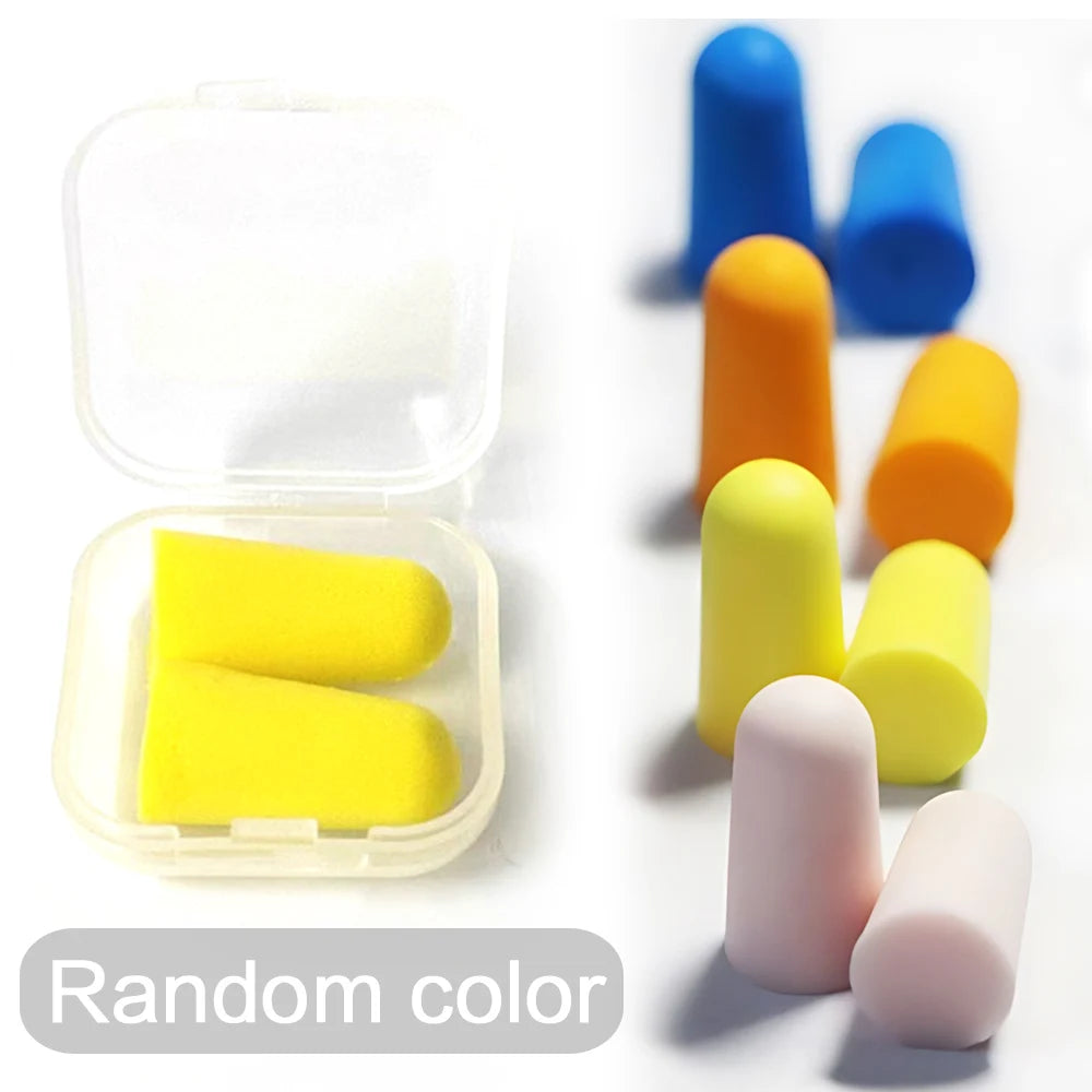 Soft Silicone Noise-Canceling Earplugs for Sleep & Swimming
