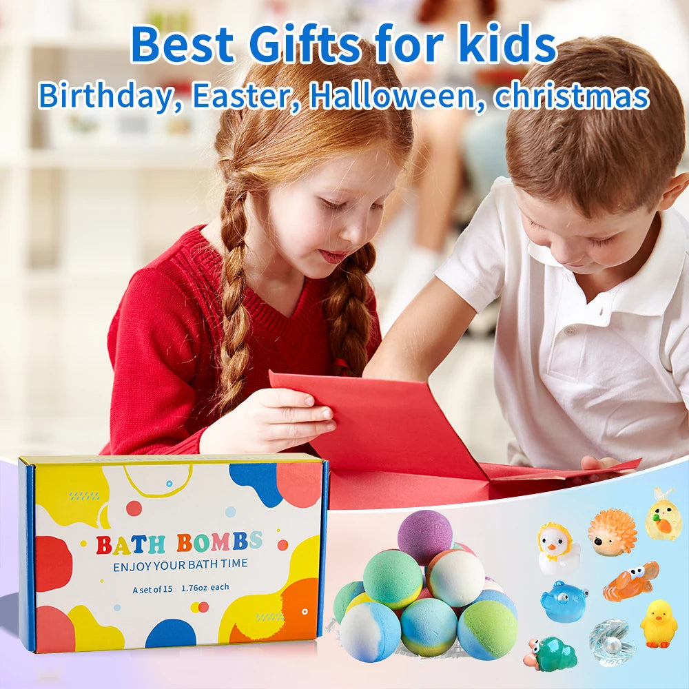 Kids Bath Bombs Gift Set