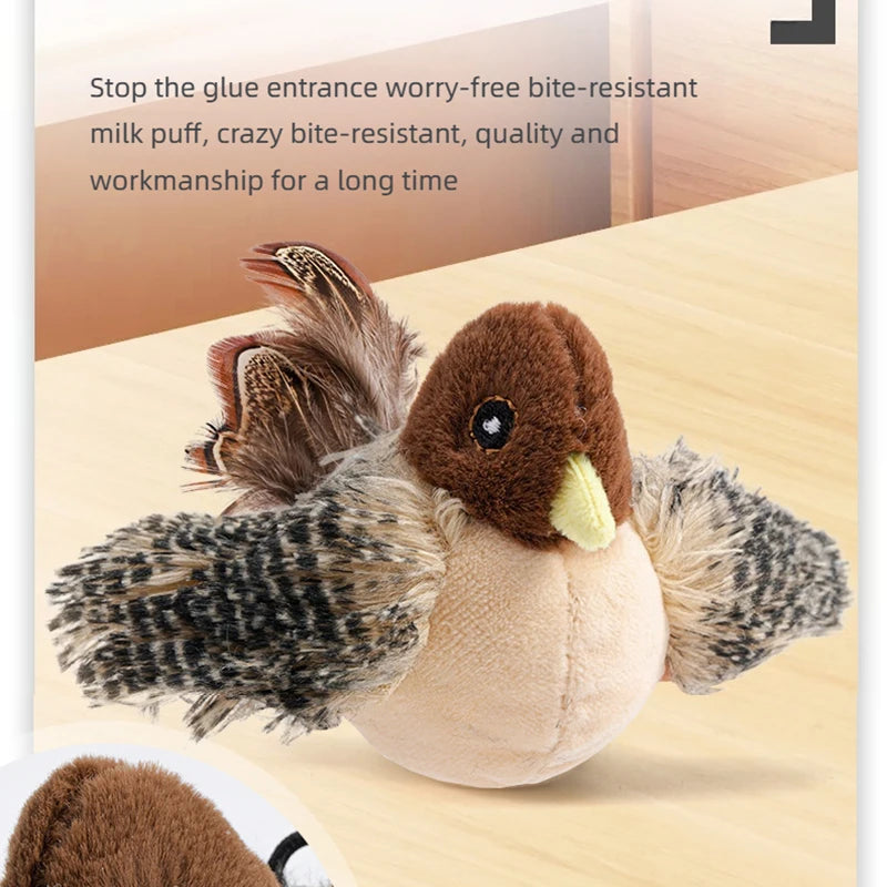 Interactive Flying Bird Cat Toy