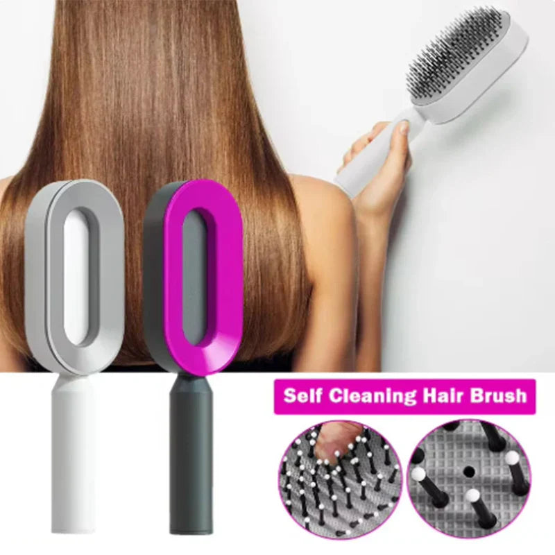 How to Use the Air Cushion Self-Cleaning Massage Comb for Best Results