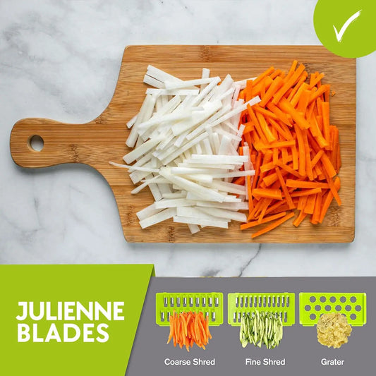 The Benefits of Using the 16-in-1 Mandoline Slicer Veggie Food Chopper for Healthy Meal Prep