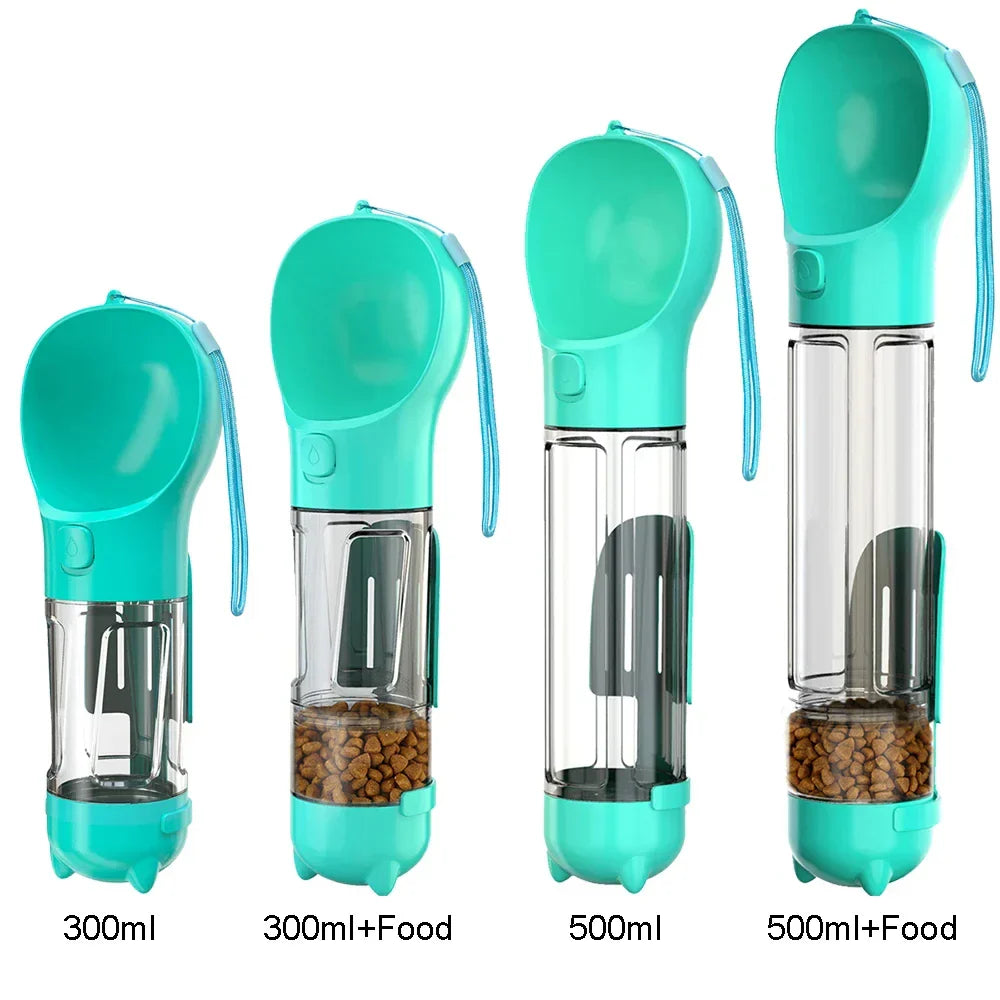 The Ultimate Travel Companion for Your Pet: The Portable 3-in-1 Bottle