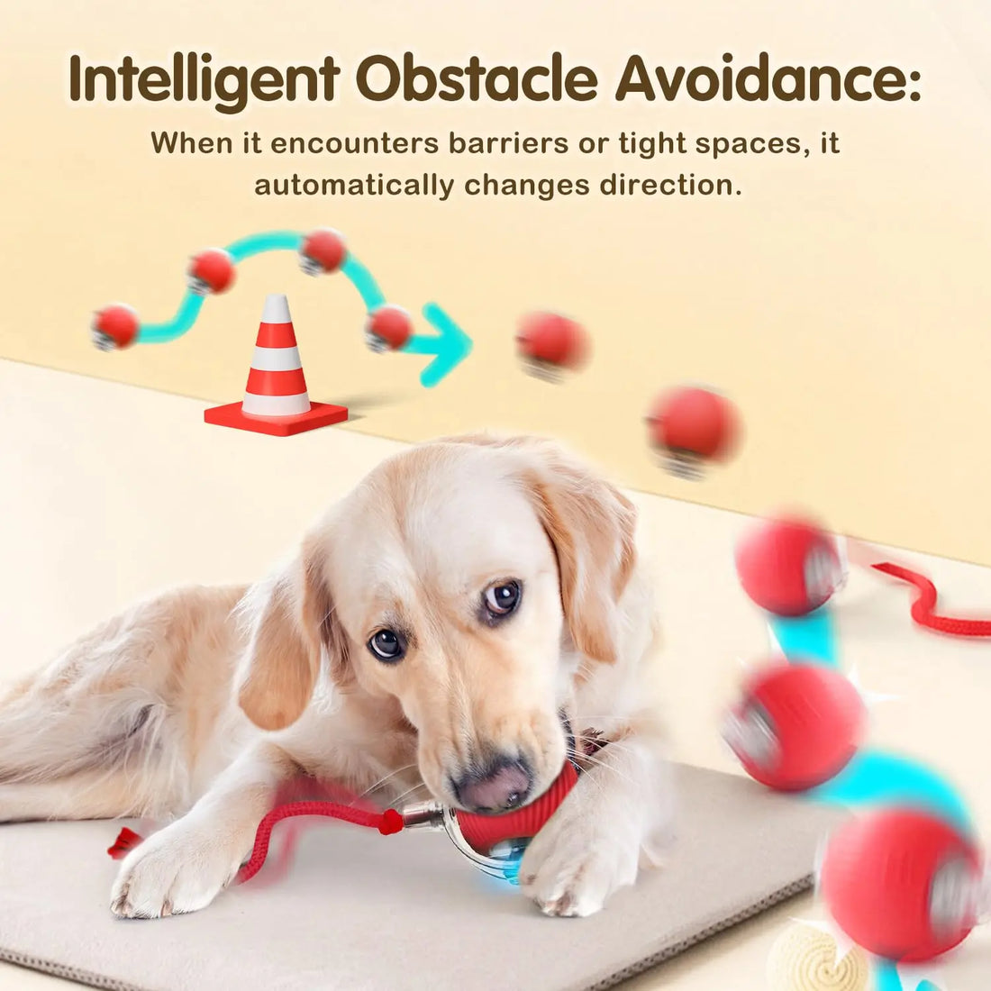 Interactive Smart Cat Toy Ball