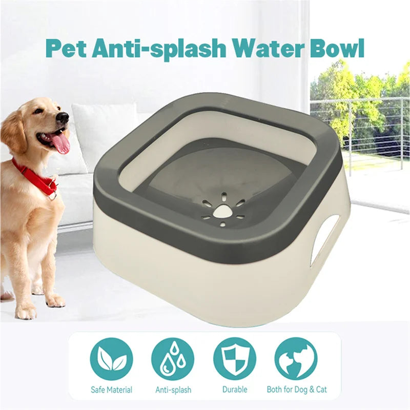 The Benefits of an Anti-Splash Water Bowl for Your Pets