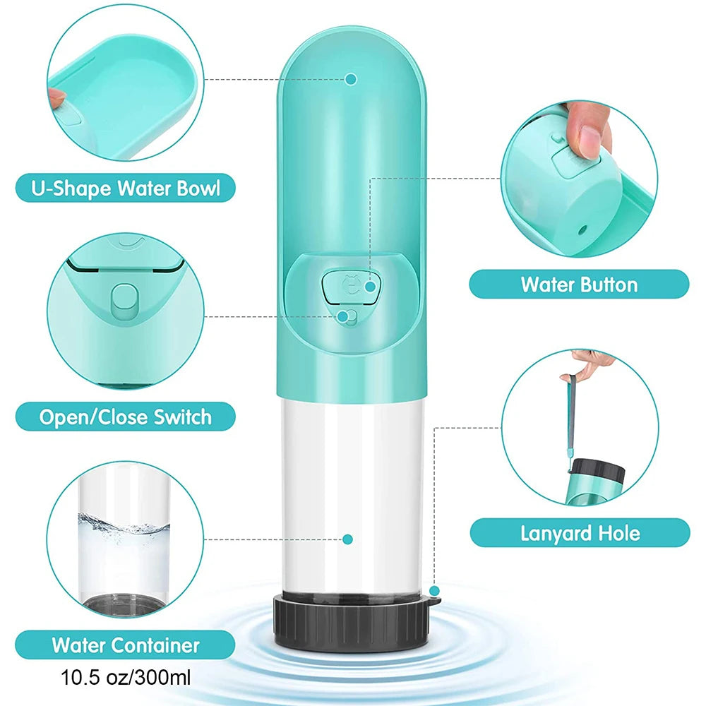 original Pet Water Bottle for Dogs Cats unimarketstore.com