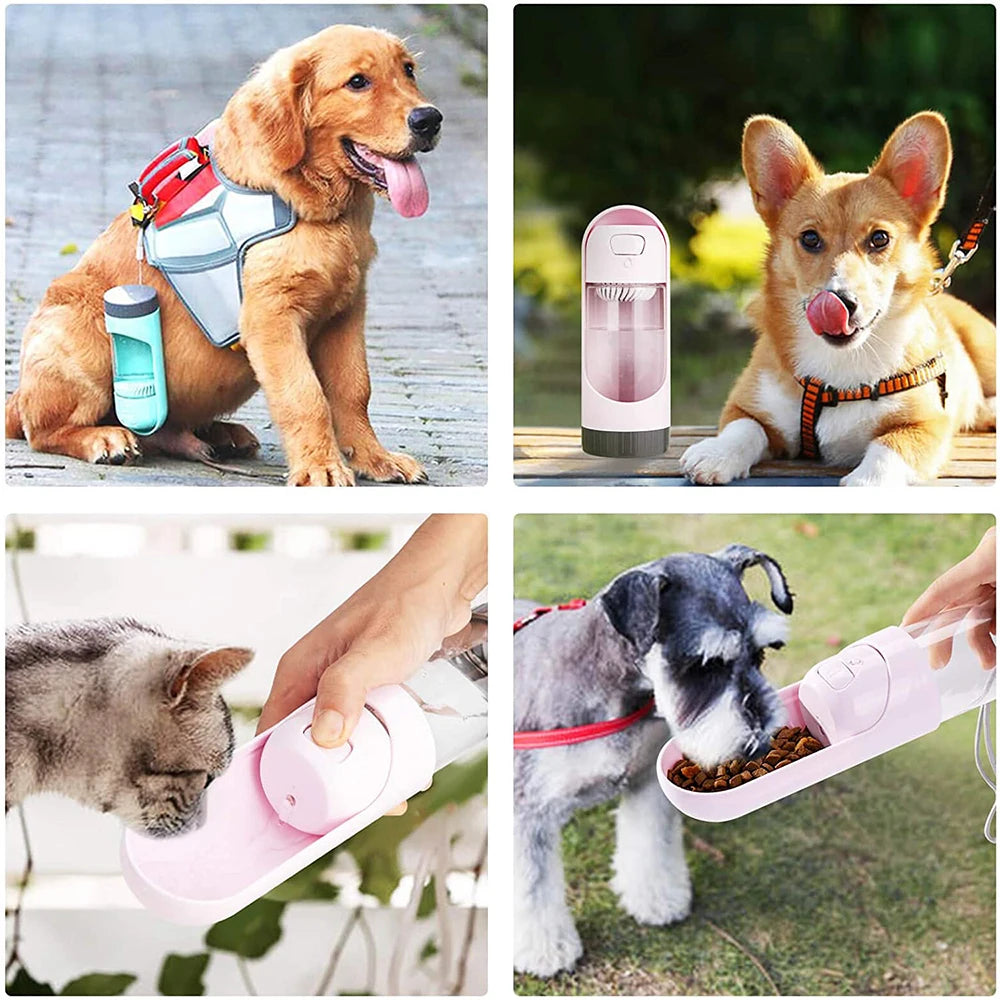 original Pet Water Bottle for Dogs Cats unimarketstore.com