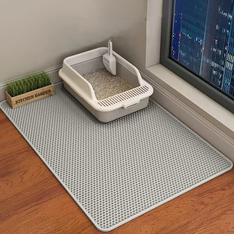 Waterproof Double-Layer Cat Litter Mat 