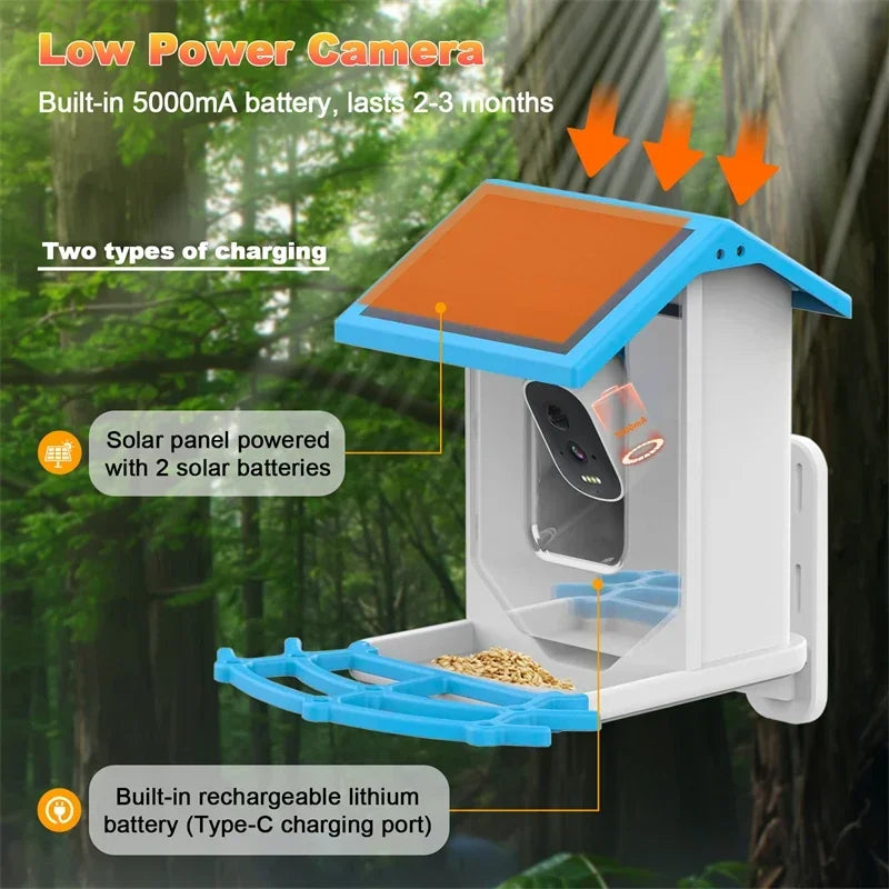 Smart Bird Feeder with Camera - unimarketstore.com