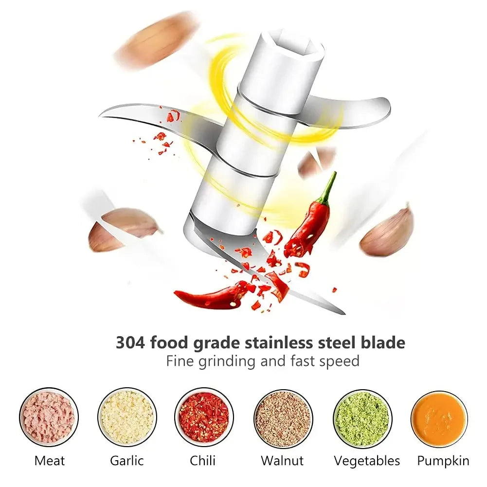Mini Wireless Electric Garlic Crusher - unimarketstore