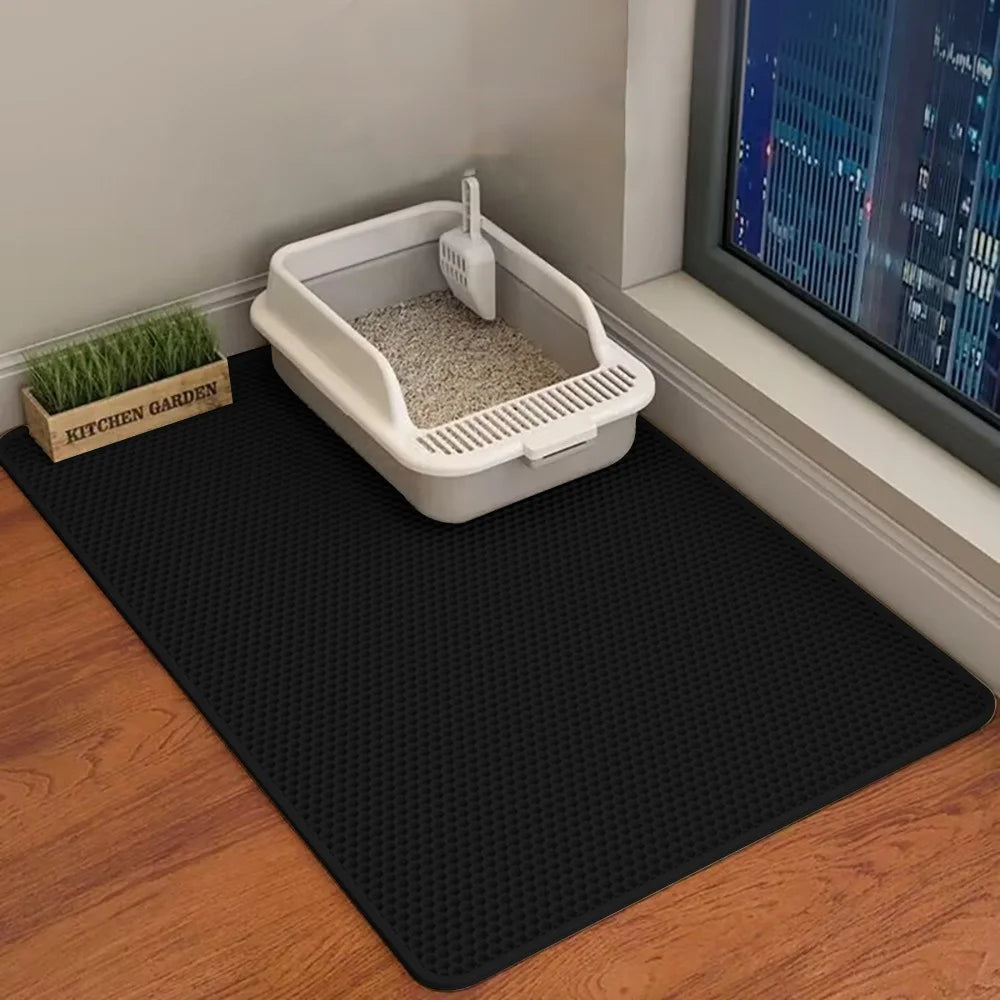 Waterproof Double-Layer Cat Litter Mat 