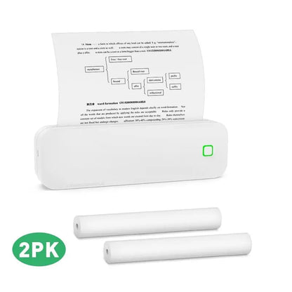 PrintEase: Portable Bluetooth Thermal Mini A4 Printer