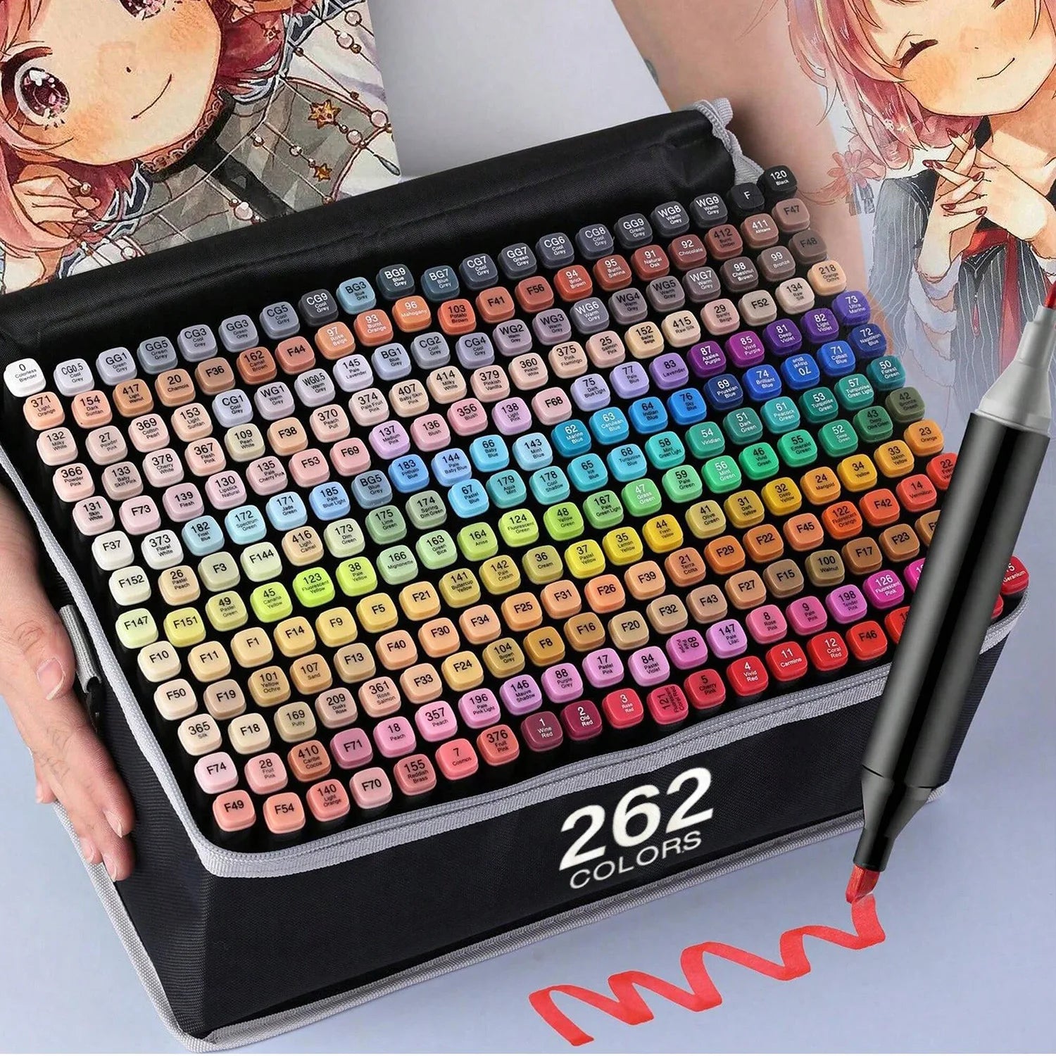Alcohol-Based Dual Tip Art Markers