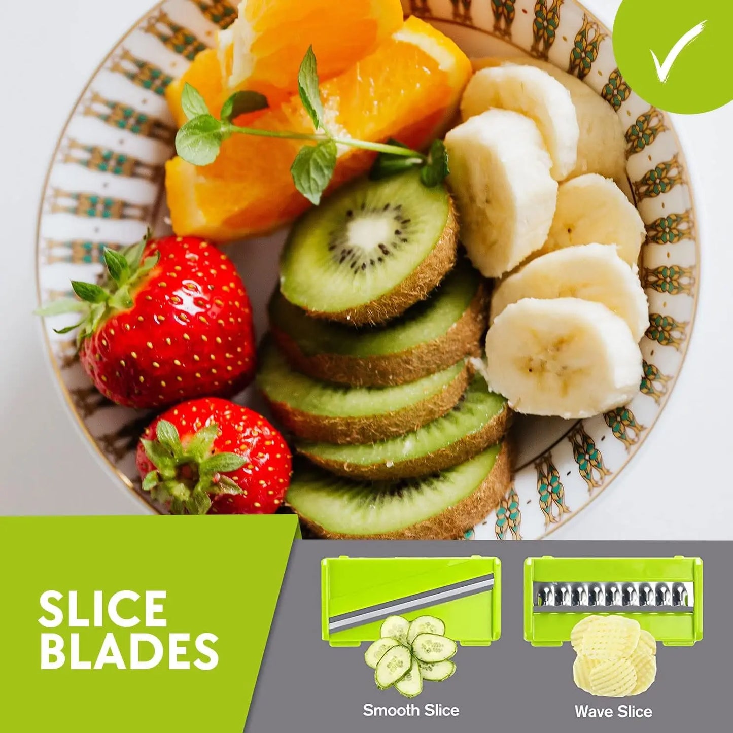 16-in-1 Mandoline Slicer Veggie Food Chopper