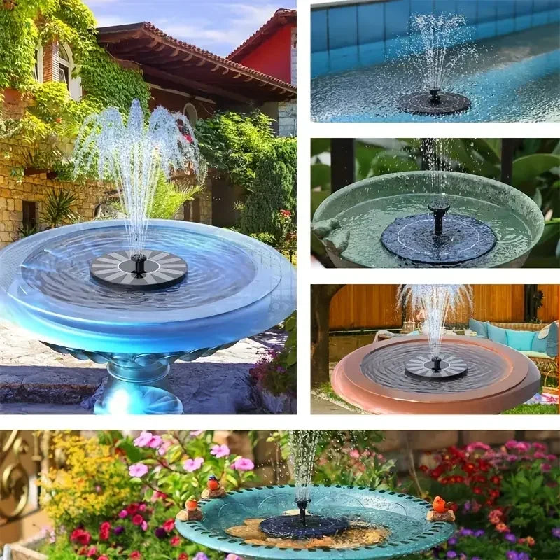 Solar Floating Fountain Pump with 8 Nozzles