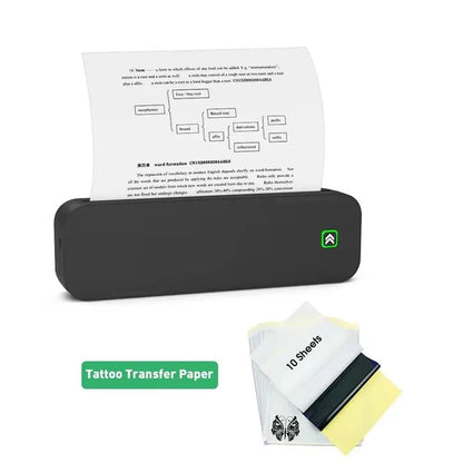 PrintEase: Portable Bluetooth Thermal Mini A4 Printer