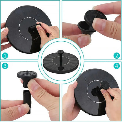 Solar Floating Fountain Pump with 8 Nozzles