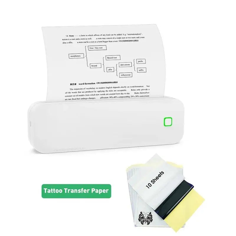 PrintEase: Portable Bluetooth Thermal Mini A4 Printer