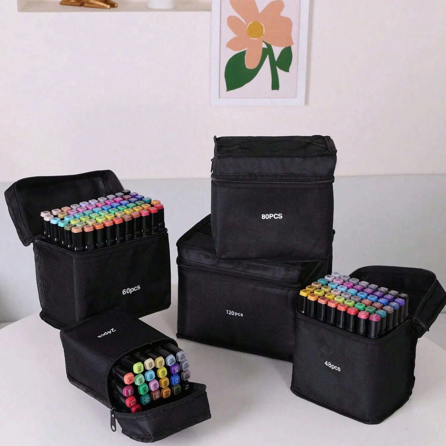 Alcohol-Based Dual Tip Art Markers for Sketching and Illustration