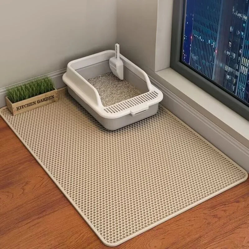 Waterproof Double-Layer Cat Litter Mat 
