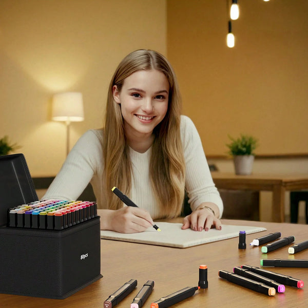 Alcohol-Based Dual Tip Art Markers