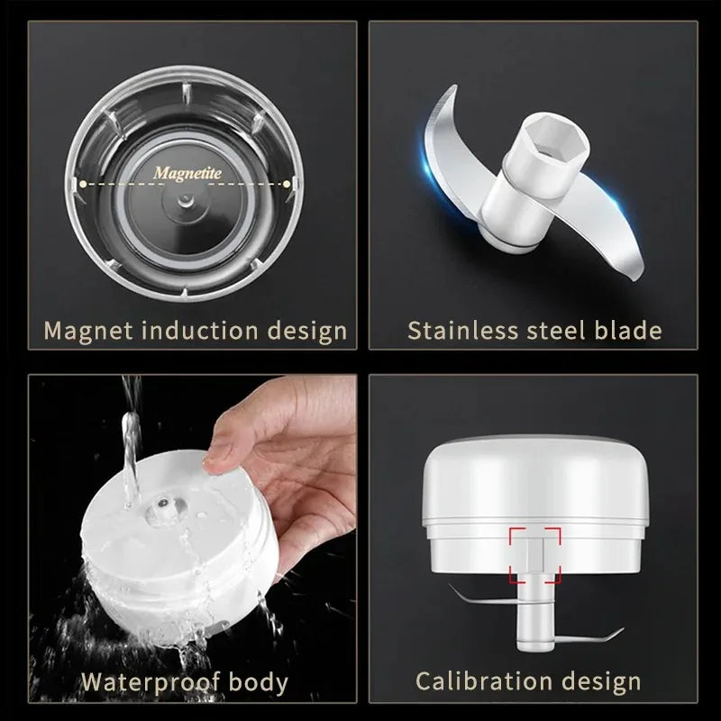 Mini Wireless Electric Garlic Crusher - unimarketstore