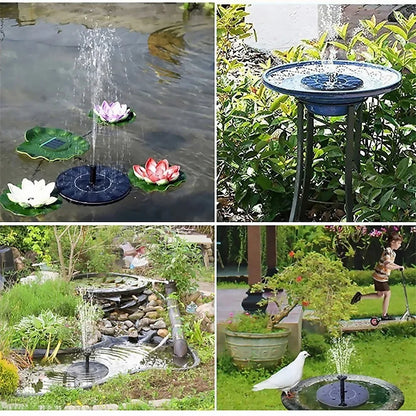 Solar Floating Fountain Pump with 8 Nozzles