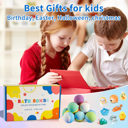 Kids Bath Bombs Gift Set 
