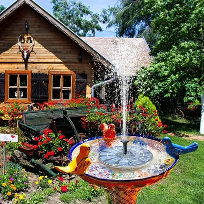 Solar Floating Fountain Pump with 8 Nozzles
